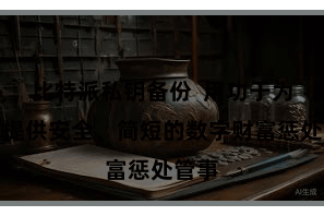 比特派私钥备份 用功于为用户提供安全、简短的数字财富惩处管事